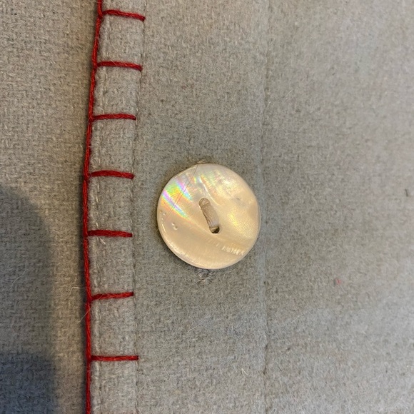 NEW Jan Constantine Hand Embroidered Felted Wool Christmas Pillow Cushion Cover - Picture 5 of 9